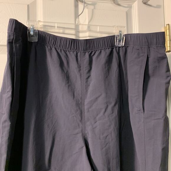 Patagonia Women's Outdoor Everyday Wide Leg Pants Size XXL Smolder Blue Ankle - Picture 3 of 10